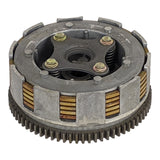 RedCap Ideal Clutch Assembly with 5 Plates Compatible for Engine 250JS 200cc & 250cc Chinese Models ATV & Dirt Bike - Loncin, Bashan, Baja ATVs - Enhance Performance and Durability