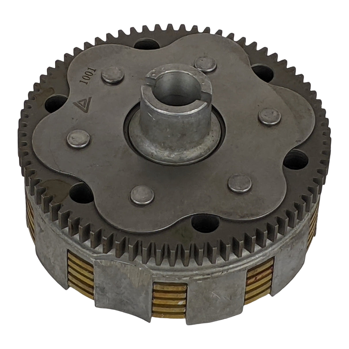 RedCap Ideal Clutch Assembly with 5 Plates Compatible for Engine 250JS 200cc & 250cc Chinese Models ATV & Dirt Bike - Loncin, Bashan, Baja ATVs - Enhance Performance and Durability