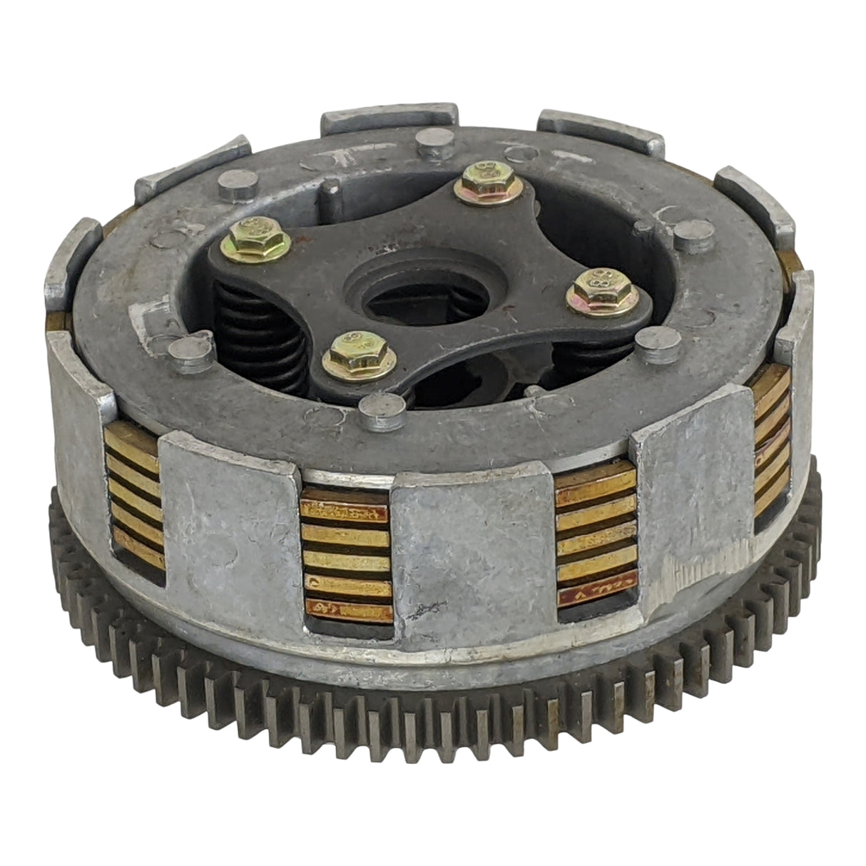 RedCap Ideal Clutch Assembly with 5 Plates Compatible for Engine 250JS 200cc & 250cc Chinese Models ATV & Dirt Bike - Loncin, Bashan, Baja ATVs - Enhance Performance and Durability
