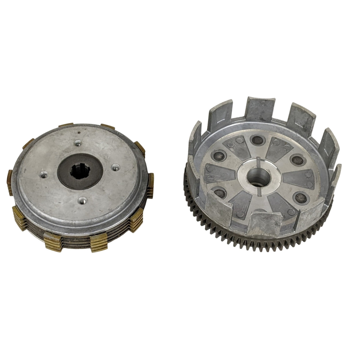 RedCap Ideal Clutch Assembly with 5 Plates Compatible for Engine 250JS 200cc & 250cc Chinese Models ATV & Dirt Bike - Loncin, Bashan, Baja ATVs - Enhance Performance and Durability