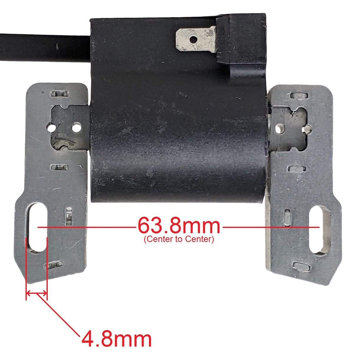 Ignition Coil for Briggs & Stratton 7HP-16HP Engines Fits Horizontal Vertical Single Cylinder Models Replaces 398811 395492