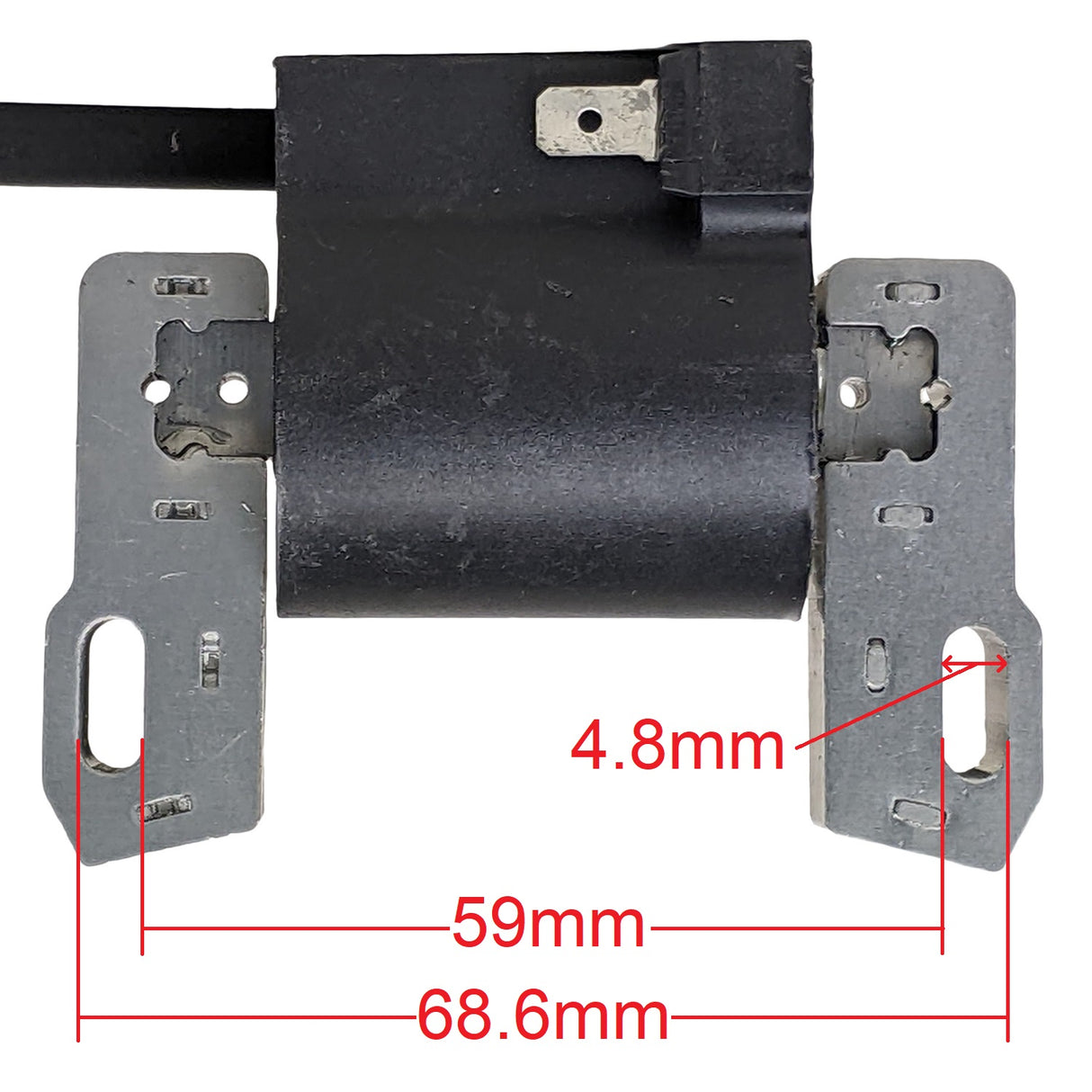 Ignition Coil for Briggs & Stratton 7HP-16HP Engines Fits Horizontal Vertical Single Cylinder Models Replaces 398811 395492