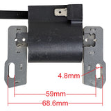 Ignition Coil for Briggs & Stratton 7HP-16HP Engines Fits Horizontal Vertical Single Cylinder Models Replaces 398811 395492