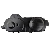 Crankcase Belt Cover 50cc GY6 Scooter Long Case Black Engine Cover