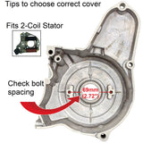 Stator Cover for Engines with 2-Coil Stators - Version ATV110
