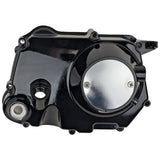 OEM Complete Right Side Clutch Cover for 152FMH 110cc Honda-Style Kick Start Engine Dirt Pit Bike ATV Scooter Moped Motorcycle (Black)