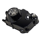 OEM Complete Right Side Clutch Cover for 152FMH 110cc Honda-Style Kick Start Engine Dirt Pit Bike ATV Scooter Moped Motorcycle (Black)