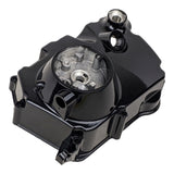 OEM Complete Right Side Clutch Cover for 152FMH 110cc Honda-Style Kick Start Engine Dirt Pit Bike ATV Scooter Moped Motorcycle (Black)