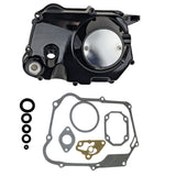 OEM Complete Right Side Clutch Cover for 152FMH 110cc Honda-Style Kick Start Engine Dirt Pit Bike ATV Scooter Moped Motorcycle (Black)