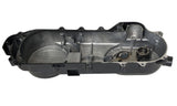 Crankcase Belt Cover Long Case 50cc GY6 - Complete Assy - Version 2