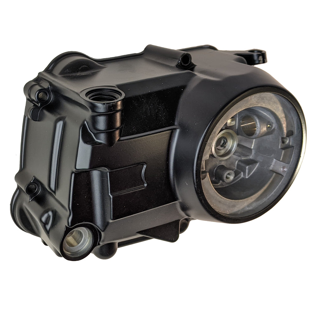 Right Side Engine Clutch Cover Black with Gaskets & Seals, - 110cc 125cc Lifan Zongshen