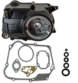 Right Side Engine Clutch Cover Black with Gaskets & Seals, - 110cc 125cc Lifan Zongshen