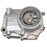 Right Side Engine Clutch Cover Silver with Gaskets & Seals, - 110cc 125cc Lifan Zongshen