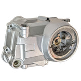 Right Side Engine Clutch Cover for 110cc, 125cc Lifan Zongshen Kick Start Dirt Pit Bike - (Silver)
