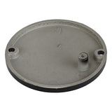 Engine Clutch Cover Plate Silver - Lifan Zongshen Kick Start 110cc, 125cc Dirt Bike