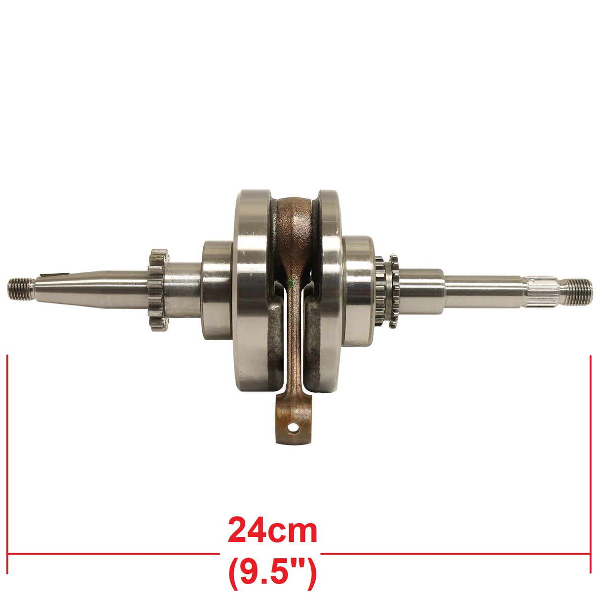 Crankshaft with Bearings Connecting Rod GY6 50cc Scooter 139QMB 17 & 16 Teeth