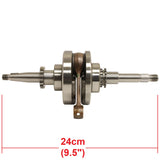 Crankshaft with Bearings Connecting Rod GY6 50cc Scooter 139QMB 17 & 16 Teeth