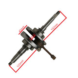 17T Complete Crank Shaft Assembly for 169cc 170cc Dongfang Falcon Raptor Vitacci Spider Go Kart Dune Buggy GY6 161QML