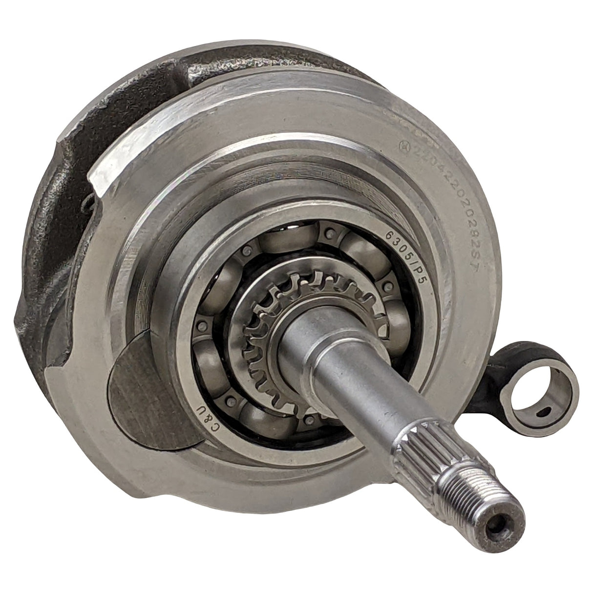 17 Teeth Crank Shaft Assembly for 4-Stroke GY6 170cc Engine Short Case with Internal Reverse Scooters