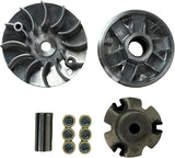 150cc 125cc GY6 Clutch Variator Drive Assembly 743 Belt Kit for ATV
