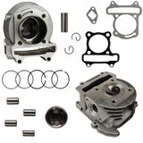 100cc Big Bore Kit GY6 49CC 50CC 139QMB Moped Scooter Engine 50mm Bore Upgrade Set Cylinder Only