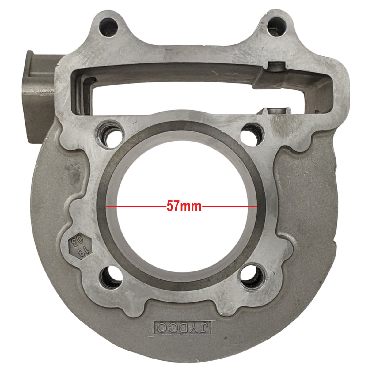 Cylinder Kit, with 57mm Piston, Rings, Gaskets  GY6 150cc