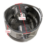 Cylinder Kit, with 57mm Piston, Rings, Gaskets  GY6 150cc