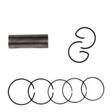 Cylinder Kit, with 57mm Piston, Rings, Gaskets  GY6 150cc