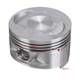 Motorcycle 61mm Big Bore Head Cylinder with Piston Rings for GY6 170cc - 200cc Bikes Engine Motor