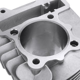 Motorcycle 61mm Big Bore Head Cylinder with Piston Rings for GY6 170cc - 200cc Bikes Engine Motor