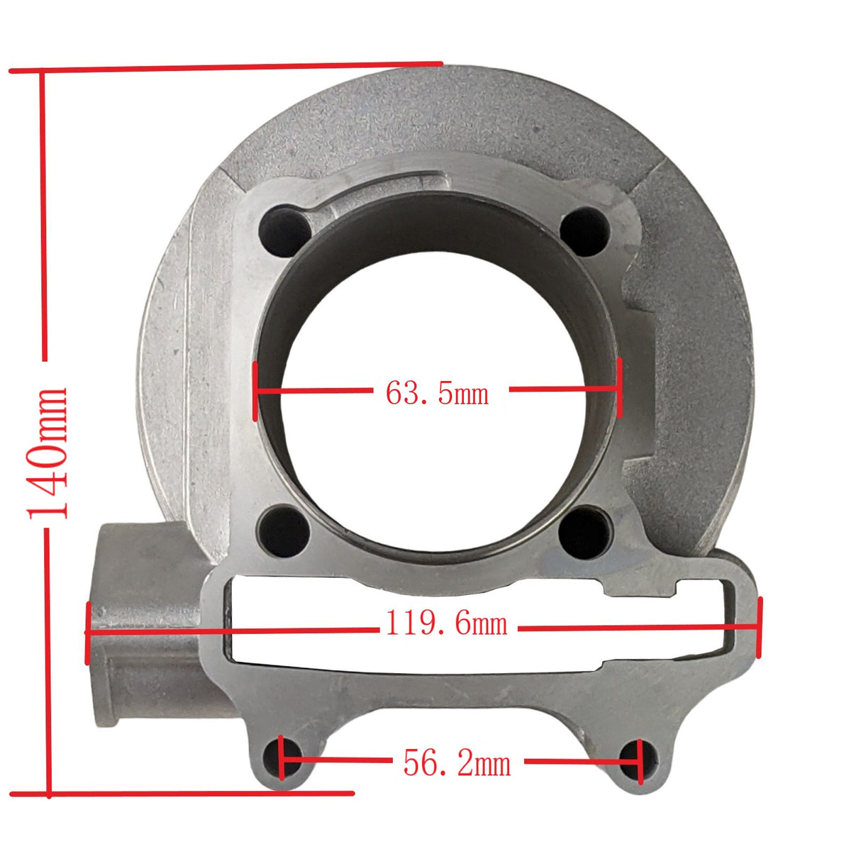 Big Bore Cylinder Kit, 180cc GY6 Engine