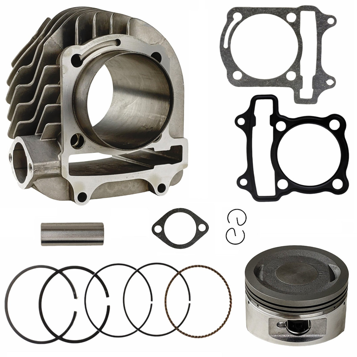 62mm Cylinder Piston Gasket Rebuild Kit for 4-Stroke Engine B-Block