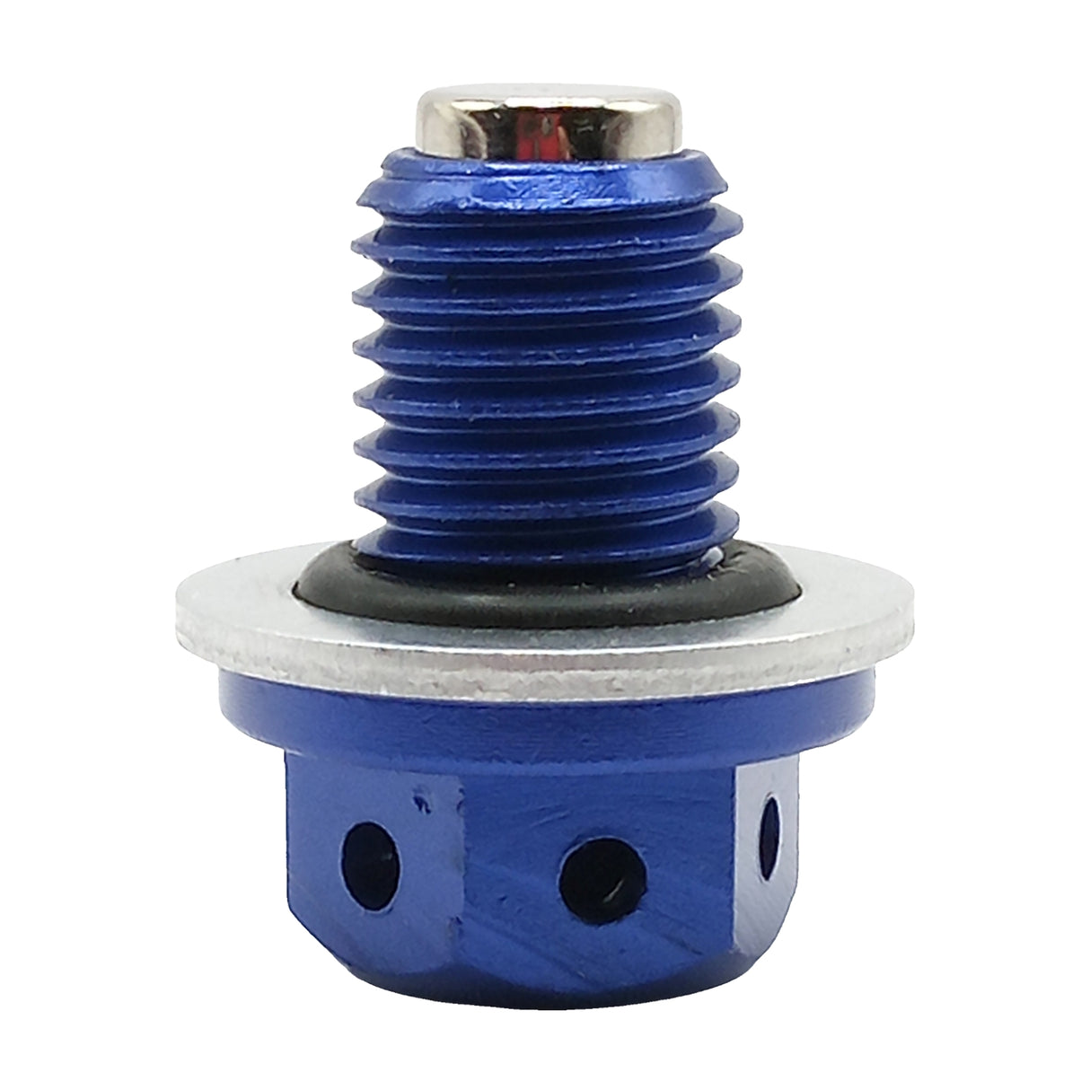 M12 x 1.25 Magnetic Oil Drain Plug for 50cc-232cc GY6 Scooter ATV Dirt Bike Blue