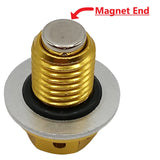 M12 x 1.25 Magnetic Oil Drain Plug for 50cc-232cc GY6 Scooter ATV Dirt Bike Gold