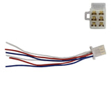 CDI Wire Harness Repair Plug 6 Pin for GY6 50cc-150cc 4-Stroke Engines Compatible with Chinese Scooters Mopeds