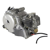 OEM Complete Engine Assambly Compatible for Kids Mini Dirt Bike DB-S60 60cc, SE60, Apollo RXF Mini 50, Bosuer BSE PH01A, YCF 50A, CRZ 50S, - Version DB-S60 (Silver)