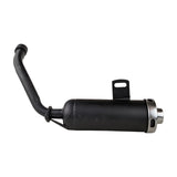 Muffler Exhaust Pipe for Kandi 110cc Go Kart 49FM5 49FM5-E Engines Go Kart