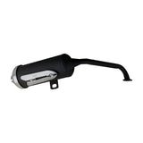 Muffler Exhaust Pipe Assembly for 150cc-200cc Go Kart Fits Kandi 150GKA-2 TaoTao SunL Roketa JCL