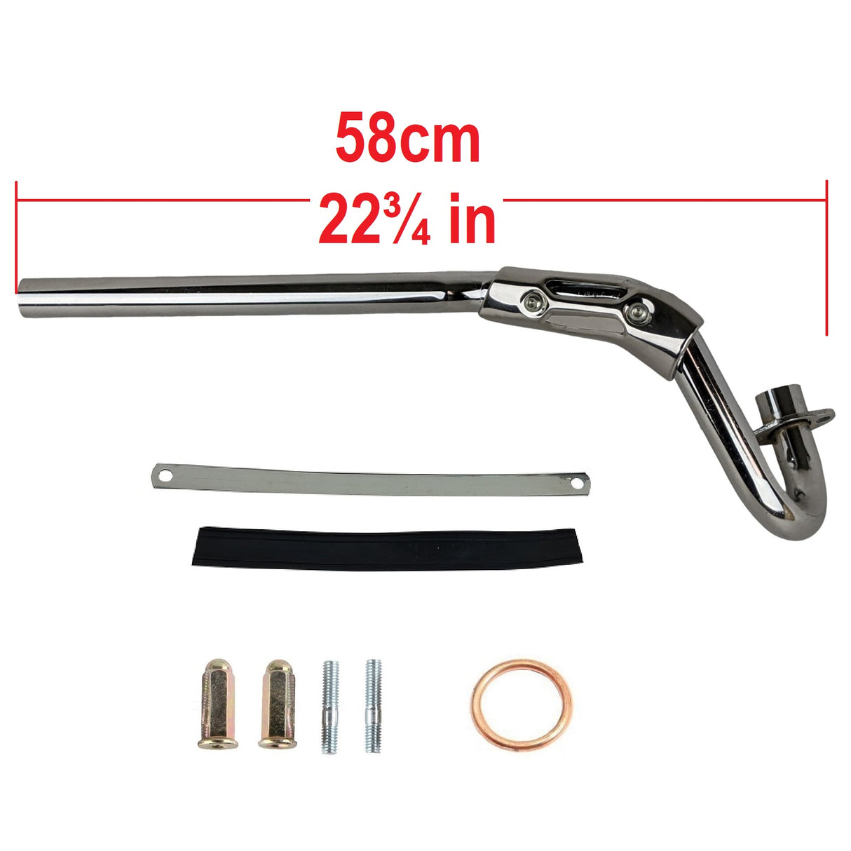 Header Exhaust Pipe 28mm for Kawasaki Motocross Dirt Bike KLX110 Pit Bike 70cc 110cc 125cc 150cc Muffler