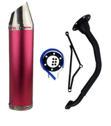 High Performance Muffler Exhaust System for 125cc 150cc GY6 Scooter Moped TaoTao Kymco