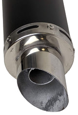 50cc High Flow Scooter Muffler/Exhaust - BLACK