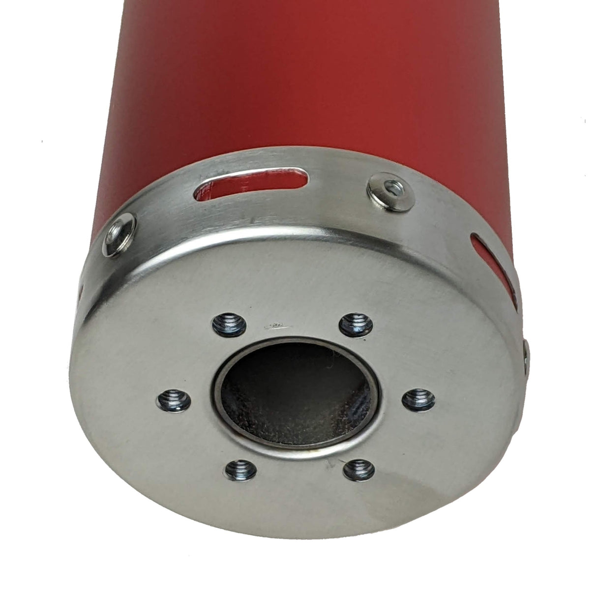50 cc high flow scooter muffler/exhaust..- RED