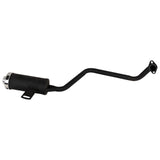 RedCap Complete Exhaust Muffler System Suitable for TaoTao ATA110B, ATA110B1, ATA110B3, Eagle 110B1, FA70, FA90, BY110, FA110, Boulder 110 ,Cougar Hawk, Jonway YY110ATV-10, Coolster 110cc Mini quad