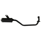 RedCap Complete Exhaust Muffler System Suitable for TaoTao ATA110B, ATA110B1, ATA110B3, Eagle 110B1, FA70, FA90, BY110, FA110, Boulder 110 ,Cougar Hawk, Jonway YY110ATV-10, Coolster 110cc Mini quad