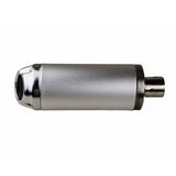 Muffler 125 DB: X-32/33/36, Aluminum pipe,For X-Motor 125cc, ( 2020, Two piece muffler )