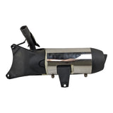 RedCap High Performance Exhaust Muffler Silencer Includes chrome decorative cover, clamp Assembly - Upgrade for Jonway YY250T, Magnum 250cc GY6 250cc Scooter