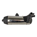 RedCap High Performance Exhaust Muffler Silencer Includes chrome decorative cover, clamp Assembly - Upgrade for Jonway YY250T, Magnum 250cc GY6 250cc Scooter