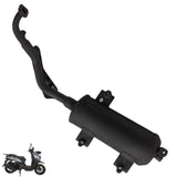 Muffler & Heat Shield Assembly for Gator Tank 200cc GY6 Scooter