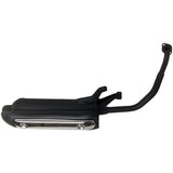 Muffler Exhaust Header Tail Pipe for Gy6 125cc 150cc Engine Scooters Gator 150 f2 Riders Moped