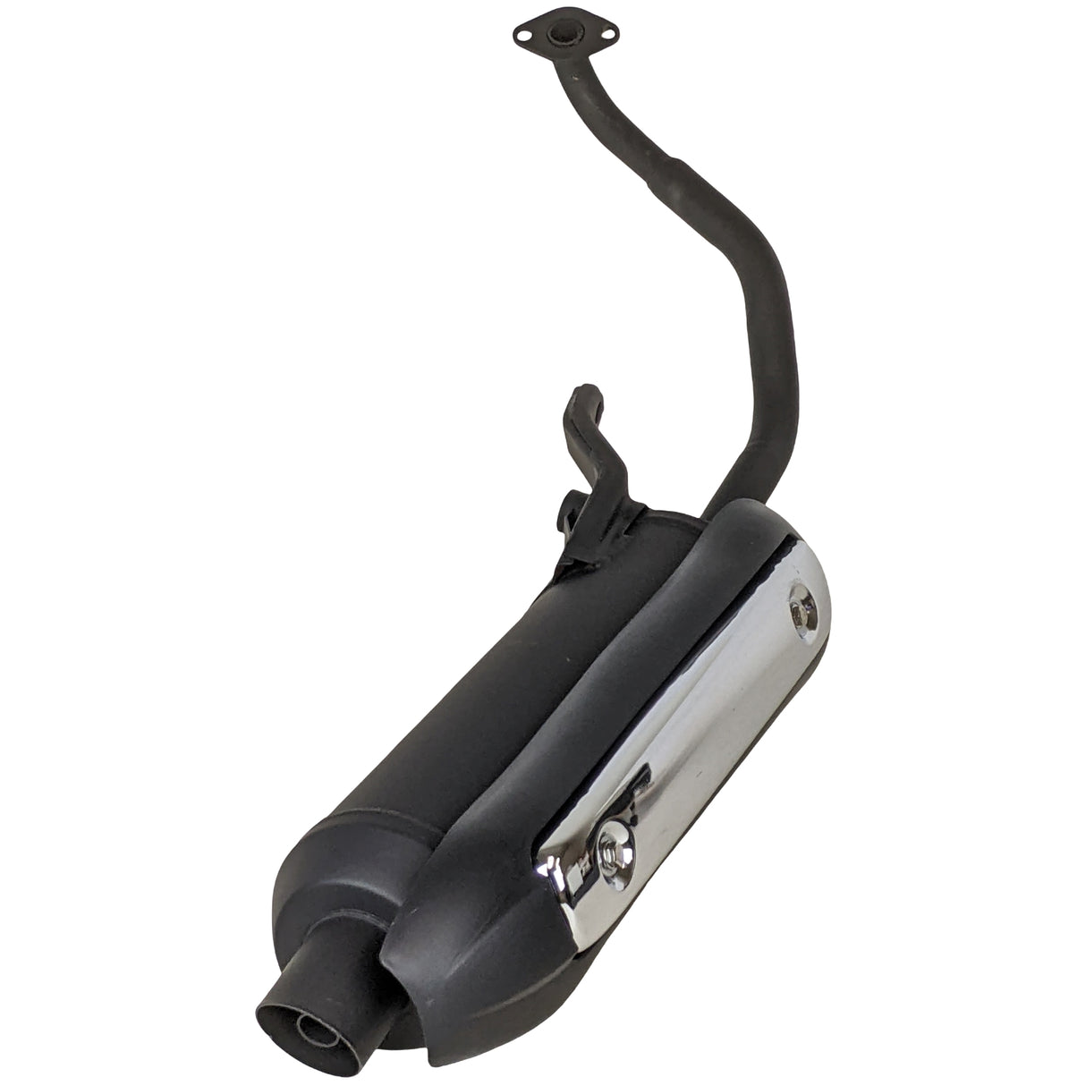 Muffler Exhaust Header Tail Pipe for Gy6 125cc 150cc Engine Scooters Gator 150 f2 Riders Moped